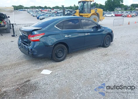 2014 Nissan Sentra S from USA, damaged, VIN 3N1AB7APXEY282554